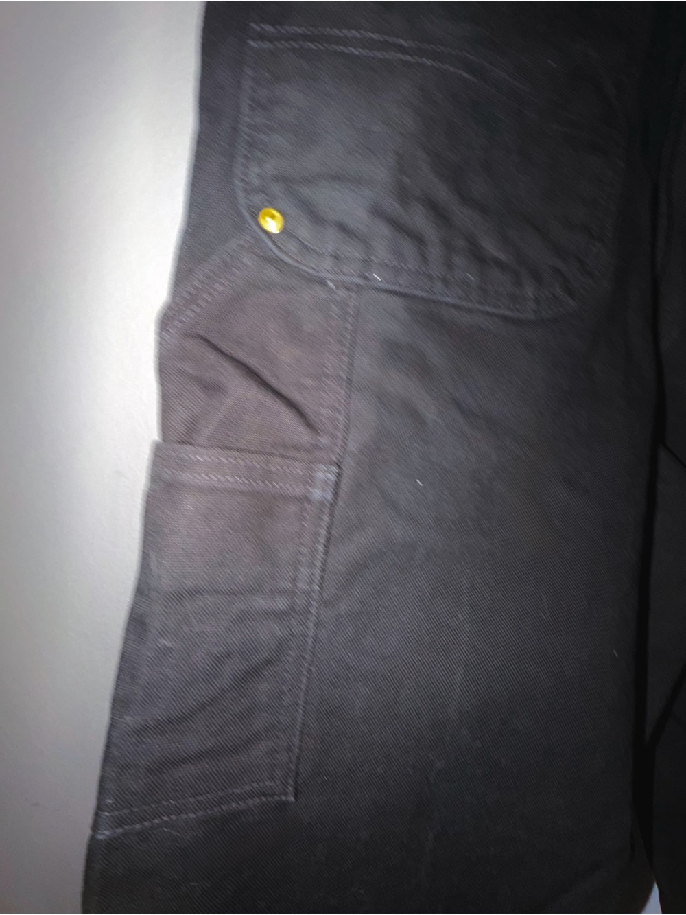 Carhartt Black Workwear Bib Overalls - Picture 8 of 12